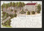 Schöningen Litho 1901 Hotel Kurhaus