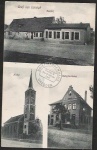 Lausigk Gasthof Kirche Dampfmolkerei 1908