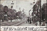 Leipzig Kaiserparade Die Feststrasse Fahnenste