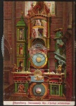Strassburg Astronomische Uhr mechanische Karte