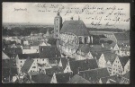 Ingolstadt 1911 Bürgerhäuser Kirche 