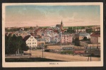 Penig Sachsen Bahnhof Zug Bahnpost 1923