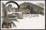 Litho Inselsberg Gothaisches Hotel Preussische