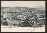 Zürich von der Weid aus 1903 Predigerplatz