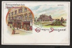 Litho Dresden Manufacturwaren Haus Robert Bern
