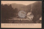 Restaurant Wahl s Mühle bei Schmiedeberg 1922
