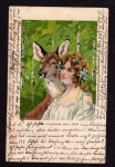 Mailick Frau mit Reh 1902
