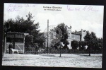 Berlin Kurhaus Glinicke bei Hermsdorf Mann mit