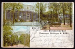 Birkenwerder Restaurant Boddensee A. Ebel 1903 