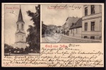 Zossen Kirche Chaussee Strasse 1900