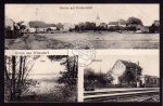 Wünsdorf Bahnhof Kirche Dorfansicht 1915