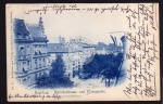 Augsburg Bahnhofstrasse Königsplatz 1899 Cafe