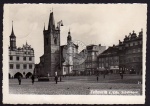 Leitmeritz Elbe Sudetengau Markt Kaufhaus Krow 