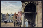 Bremen 1913 Marktplatz Ratscafe 