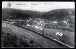 Trois Ponts Bahnhof Panorama Feldpost 1914