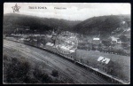 Trois Ponts Bahnhof Panorama Feldpost 1914 