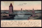 Lübeck Eisenbahnbrücke 1901 