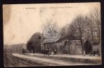 Estissac 1915 Gare Bahnhof einfahrender Zug 