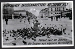 München 1931 Münchner Taubenmutterl Tauben