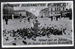 München 1931 Münchner Taubenmutterl Tauben 