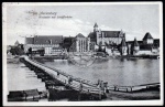 Marienburg Westpr. Schiffbrücke Behelfsbrücke