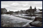 Hameln a.d.W.1928 Weser mit Blick a.d. Münster