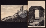 2 AK Rolandsbogen mit Blick auf Ruine Drachenfels