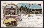 Hannover Litho Haus der Väter Restaurant 1899