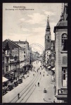 Magdeburg Breiteweg mit Katharienkirche 1914