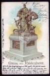 Hildesheim Litho Denkmal Dem Neubegründer des