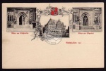 Bremen Rathaus Ritter Westportal Ostportal Rat