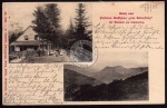 Semmering Gasthaus zum Kreuzberg Klamm 1905