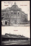 Subotica Szabadka Bahnhof Gare Tanitonöi 1907