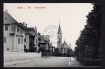 Löbau i.Sa. Goethestrasse Kirche ca. 1910