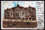 Chemnitz 1906 Centraltheater Pferde Kutschen