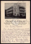 Goethe Haus Ostseebad Binz 1931