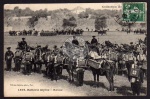 Batterie Alpine Revue Soldaten Armee 1908