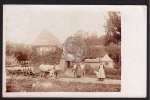 Köttwitzsch Bz. Leipzig 1910 Bauernhof Kuh
