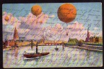 Ballon Wettfahrt über Köln 1916