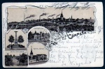 Könnern Cönnern 1901 Georgsburg Litho Kirche