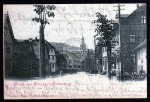 Steinbach-Hallenberg Straße Kirche 1900