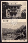 Füssen 1942 Haus Kunkel Balkonzimmer Alpenauss