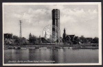 Genthin Partie am Plauer Kanal mit Wasserturm 