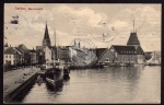 Aarhus Havneparti Hafen Schiff 1912