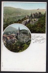Posthilfsstelle Alt Schloss Baden Baden 1900
