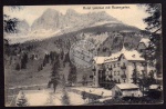Karersee Tirol Hotel Latemar mit Rosengarten