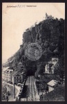 Bodenbach 1908 Schäferwand Eisenbahn Tunnel