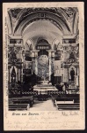 Beuron 1905 Kirche Innenansicht Altar 