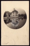 Pößneck 1914 Haus am See Spiegelung