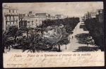 Tunis Place de la Residence de la marine 1905